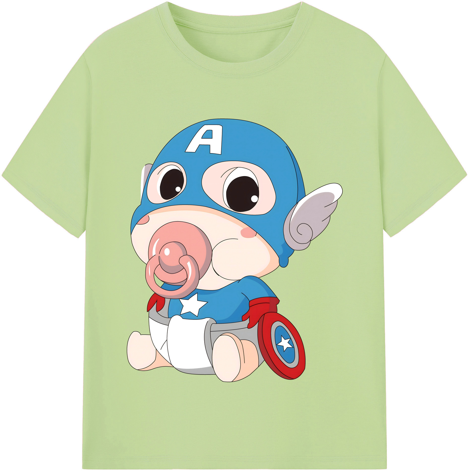（画像用） アベンジャーズ The Avengers 綿100％半袖Tシャツ（フロントプリント）